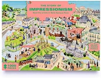 Laurence King The Story of Impressionism 1000 Piece Puzzle
