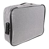 Pochette pour certificats : fabriquée en tissu oxford, résistante et durable, avec cadenas