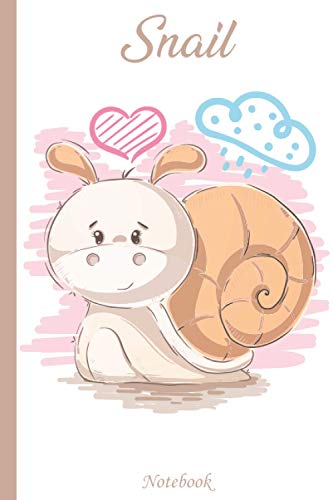 Snail: Notebook Journal Planner 6” X 9” 100 pages