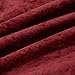 HWY 50 Wine Red Burgundy Decorative Throw Pillows Covers Set 18x18 Inch for Couch Sofa Living Room Bed Bedroom, Cashmere Soft Comfortable Solid Throw Pillow Cases Cushion Cover Pack of 2