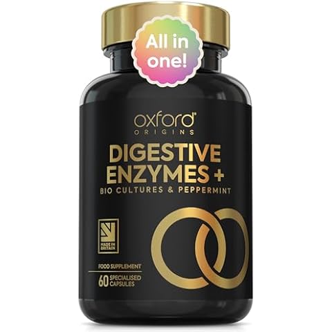 Oxford Origins Digestive Enzymes with Probiotics Cover