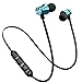 Produktbild WOOGOD Bluetooth Kopfhörer Sport Wireless Kopfhörer, In Ear Headset mit Integriertem Mikrofon und Magnetischem Design für Handys Kopfhörer Business/Office/Fahren