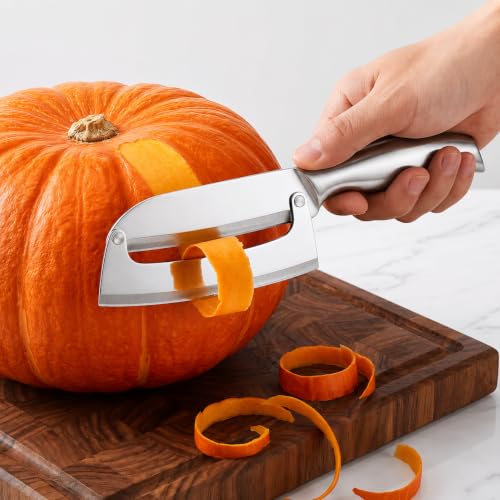Image of Machado Stainless Steel Sugarcane Knife Heavy Duty Cane Cutter with Ergonomic Handle, Razor Sharp Multipurpose Cleaver for Sugarcane, Coconuts, Vegetables & Meat