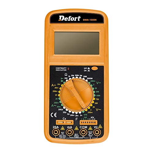 Defort DMM-1000N DMM-1000N - multímetros (200g)