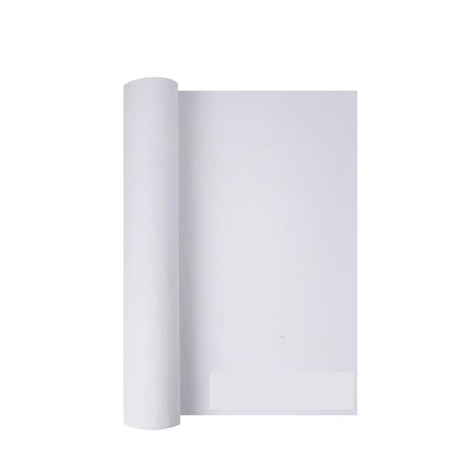 Leere Leinwandrolle Weiße Leinwandrolle, 280 g Baumwolle, Malen for Anfänger, 27/37/47/57 cm breit, Künstlerbedarf Leinwand Auf Rolle(47cmx5m)