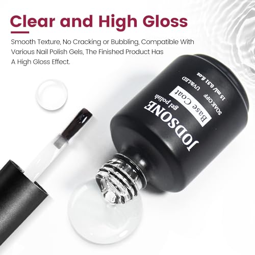 Base Coat Gel JODSONE 15 ml Rápido Secado Clear miniatura 6