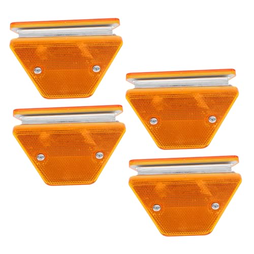 Cabilock 4pcs marcadores reflectantes para carretera miniatura 1