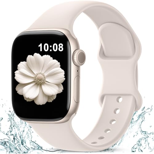 Higgs Patented Ersatzarmband Kompatibel mit Apple Watch Armband 40mm 41mm 38mm 42mm 44mm 45mm 46mm 49mm,Silikon Sport Armbänder für iWatch SE Series 10 9 8 7 6 5 4 3 2 1 Ultra Damen Herren Higgs Patented Ersatzarmband Kompatibel mit Apple Watch Armband 40mm 41mm 38mm 42mm 44mm 45mm 46mm 49mm,Silikon Sport Armbänder für iWatch SE Series 10 9 8 7 6 5 4 3 2 1 Ultra Damen Herren
