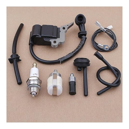 Tuyau de carburant pour tronçonneuse 2500 25cc et module de bobine d'allumage de rechange