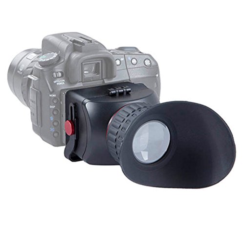 Sevenoak Sk-Vf Pro2 3.0X Magnification Lcd Screen Video Camera Viewfinder Magnifier With Flip-Up Eyepiece For Canon Eos, Nikon, Sony Alpha, Olympus, Pentax Dslr Cameras - Fits 3"-3.2" Screens #TOP2