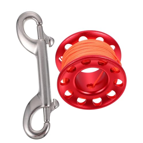 Bobine de plongée sous-marine ligne guide rouge matériel travaux épaves