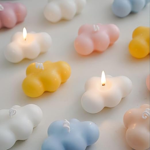 Memories Insite || Cloud Candle Gift for Wedding,Gift for her,Bridal Shower,Bubble,Engagemen Gift,Wedding Favors,Baby Shower Candle
