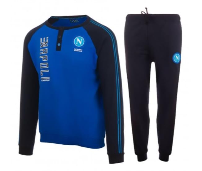 Colore blu: Il classico blu Napoli, per un look sportivo e accattivante.