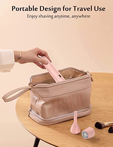 Electric Shaver For Women, Eeska 3-In-1 Electric Razor For Women Painless Bikini Trimmer, Women Hair Trimmer Body Hair Removal For Legs, Arms Bikini, Ipx7 Waterproof Wet & Dry Use, Type C Usb Recharge #TOP6