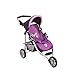 Bayer - 61228 - Poussette 3 Roues - Lola - 33-63 cm Lilac