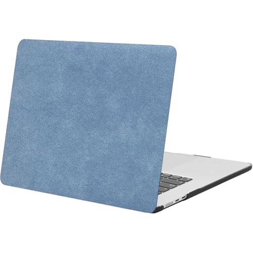 Image of MOCA Case Compatible with MacBook Air 15 inch M5 2026 2025-2023 Release M4 M3 M2 Model A3448 A3241 A3114 A2941 with Touch ID, Plastic Hard Shell Case&Keyboard Cover (Dark Green, Air 15 inch)