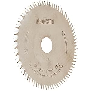 PROXXON 28014 cirkelzaagblad/zaagblad SuperCut (80 tanden) Single Zilveren metallic.
