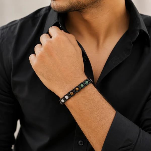Image of Spiritual Bracelet for Meditation, Prosperity & Daily Wear | Stylish Fashion Jewellery | Gift