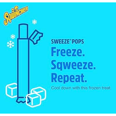 Freezer Pops 1 Case - 150 Freezer Tubes of Assorted Flavors (Grape, Lemon Lime, Orange, Cherry and Mixed Berry)