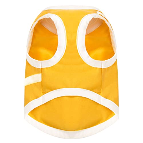 ABRRLO-Dog-Shirts-for-Small-Dogs-Cute-Sunflower-Puppy-Cat-T-Shirts-Lightweight-Soft-Cotton-Summer-Pet-Vest-Clothes-Rabbit-Doggie-Tee-Shirts-Kitten-Tank-Tops-Chihuahua-Yorkshire-Poodle-YellowXS