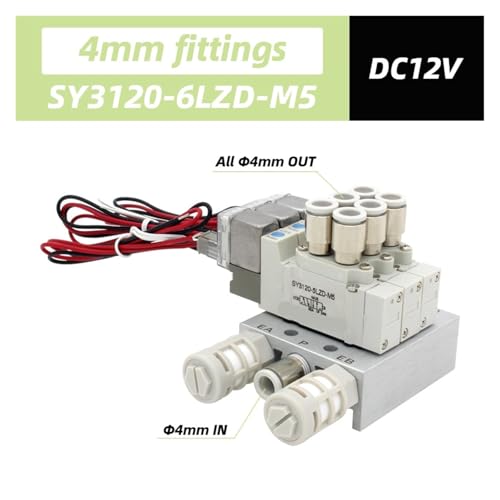 SY3120 combinaison électrovannes commande électronique précise M5