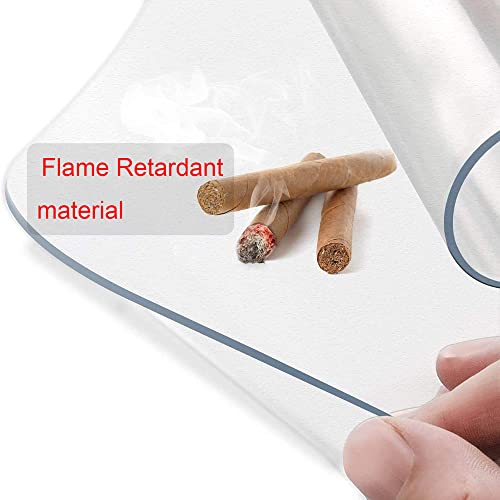 Office Desk Chair Mat For Hard Floor 36X48 Rectangle,Clear Mat Desk Floor Protector For Hardwood,Floor Mat For Desk Chair On Hardwood,Wood Floor Protector #TOP4