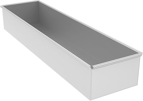 Tzgsonp Rectangle Cake Mold, Tiramisu Pan, Ice Cream Cake Mold Rectangle, Rectangular Box Cheese Baking Tray, Rectangle Cake Pan, Tiramisu Dessert Making Molds Cheesecake Pan Style 2