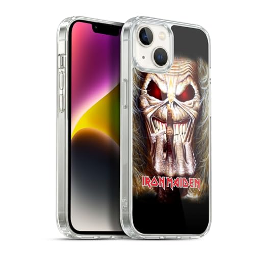 Funda Iron Maiden Apple iPhone 14 Plus carcasa gel suave silicona