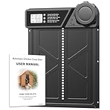 Large Automatic Chicken Coop Door with LCD Display, Aluminum Automatic Chicken Door with Anti-Pinch & Battery Powered, Manual & Timer Mode, Chicken Door for Chickens, Ducks, and Geese