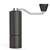 Weghit: 430 g; Farbe: Weiß / Schwarz / Rot; Merkmal: Kaffeemühle tragbar, Moedor de Cafe, Kaffeebohnenmühle, Handkaffeemühle