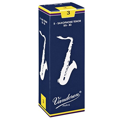 Vandoren SR2215 - Caja de 5 cañas tradicional n.1.5 para saxofón tenor