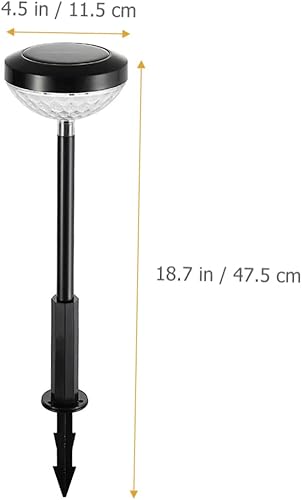 Miniatura 3 de DOITOOL Lámpara de proyector solar LED de 2 piezas, luces decorativas de noche, luces solares para decoración de jardín al aire libre, proyector