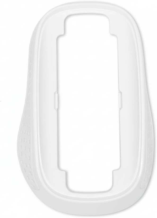 Ergonomic Body Extender, Grip – Compatible with Apple Magic Mouse 2, Black & White Color Options, Enhanced Comfort and Grip (White)
