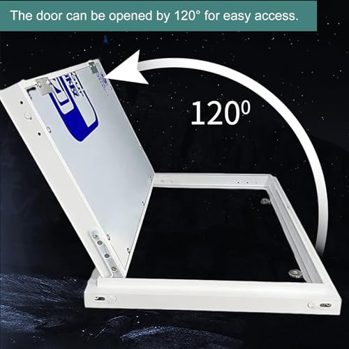 Panel de acceso para techo de garaje y loft con cierre imantado 6