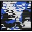 Blue Camo Cut Groove