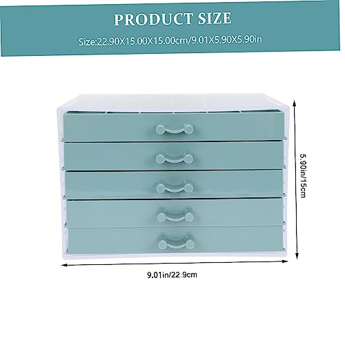 Boîte à faux ongles VICASKY étui à compartiments multiples pour manucure - 2
