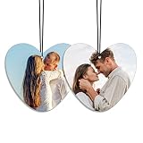 Personalized Air Freshener For Car Custom Air Freshener for Car with Text/Photo (Love heart)