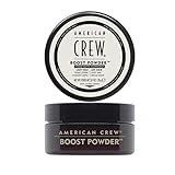 American Crew Boost Powder, Polvere Styling Volumizzante Uomo, Tenuta Leggera & Finish Opaco, Dona Corpo, Spessore e Volume ai Capelli, 10g