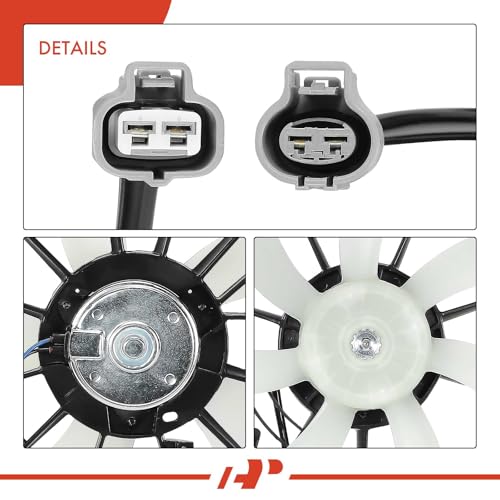 A-Premium Engine Radiator Cooling Fan Assembly Compatible with Toyota Models - RAV4 2006-2012, 3.5L by A-Premium - Image 7