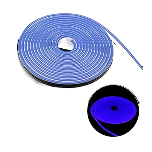 Néon flexible LED bleu 5m idéal pour illuminations de Noël