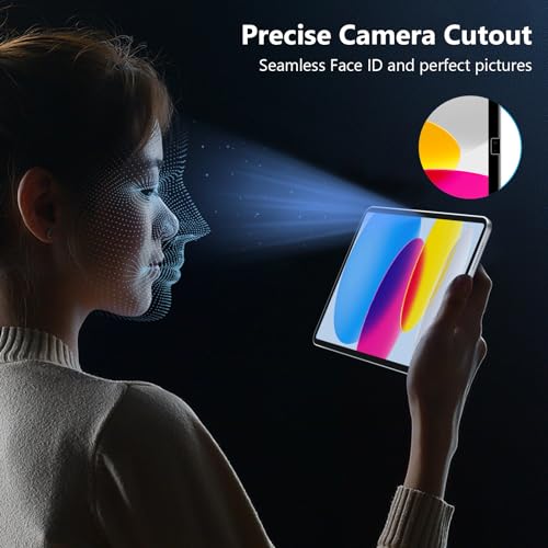 PYS for iPad 10th Generation Privacy Screen Protector(10.9 inch,2022) 30-Degree Anti-Spy Privacy Filter, Matte Finish Anti-Glare, Fingerprint-Proof, Anti-Scratch Film Guard - Thumbnail 6
