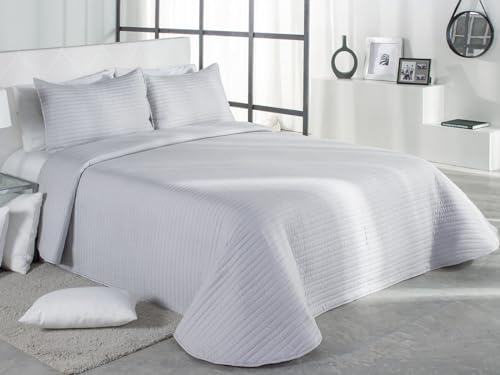 REIG Marti Edredón Verano Copriletto Lesha con Funda/s de Cojín de Regalo (C08, Cama 180cm)
