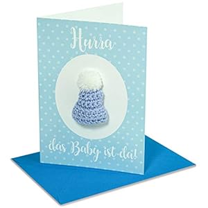 Glückwunschkarte Geburt Junge I Baby Karte zur Geburt I Grußkarte Geburtskarte Junge Baby I Handmade Geschenk Jungen…