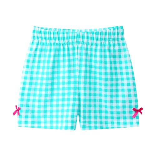 Image of HILEELANG Girls Cotton Short Set Summer 2 Piece Outfit T Shirt Shorts | 100% Cotton, Soft Breathable Fabric, 2 Piece Outfit Set, Elastic Waist, Summer Comfort for Toddler Little Girls