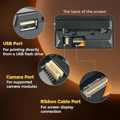 FLASHFORGE Adventurer 5M 4.3-Inch Touchscreen Assembly, Effortless Installation and Intuitive Control