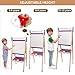 Easel for Kids, 3-in-1 Art Easel with Paper Roll – Adjustable Height Double-Sided Chalkboard & Dry Erase Board, Storage Tray & Stickers – Educational Drawing Toy for Boys & Girls Ages 3–8 Purple Color