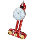 Table Saw Alignment Jig Gauge with Dial Indicator, Table Saw Calibration Tool, 0-10mm Precision Measuring Device for Woodworking Track and Saw Bench, Aluminum Alloy and Brass Con - Image 7
