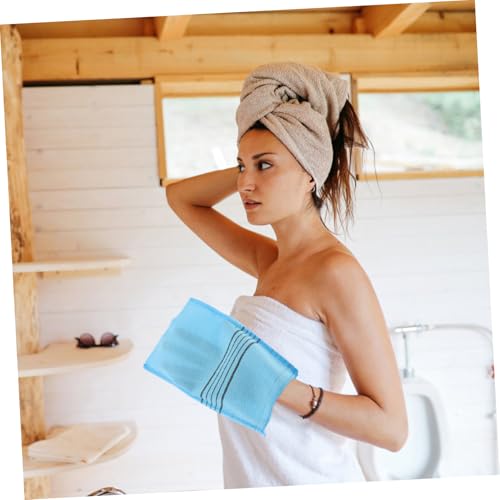 Toalla de sauna exfoliante pack de 12 unidades para ducha y centros deportivos 7