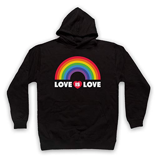 Sweat a capuche LGBT Love is Love vetement Pride adulte My Icon Art & Clothing