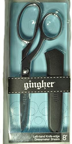 Gingher 8 Inch Left Hand Dressmaker Shears